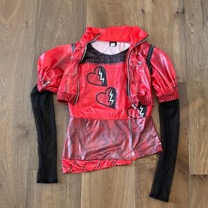 Disney Red and Black Kids Hoodie
